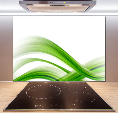 Glazen achterwand keuken Abstracte golven