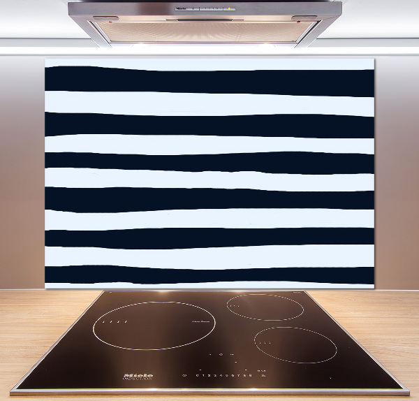 Panel dekor szkło Tło w paski