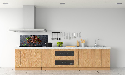 Spatscherm keuken Koffiebonen