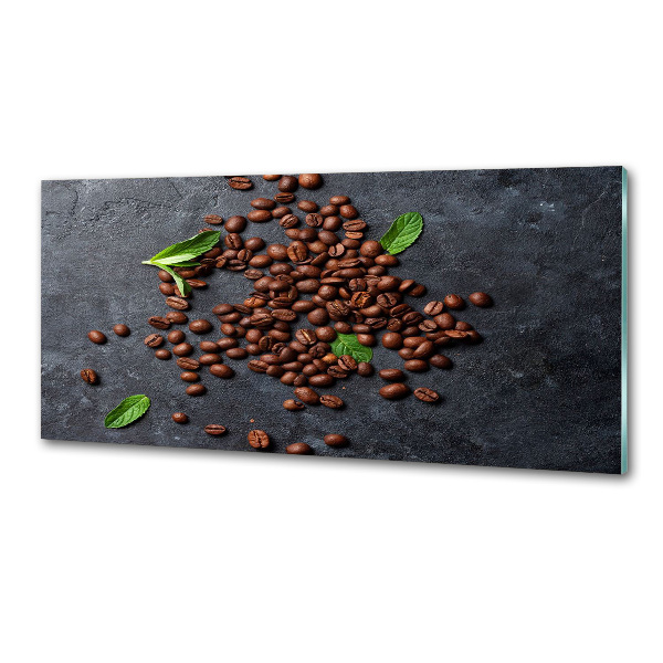 Spatscherm keuken Koffiebonen