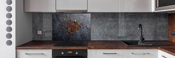 Spatscherm keuken Koffiebonen