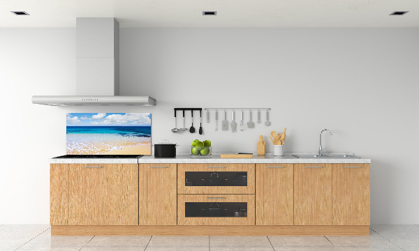 Achterwand keuken Kalme zee