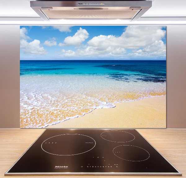 Achterwand keuken Kalme zee