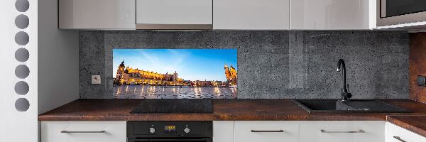 Spatscherm keuken Krakau, Polen