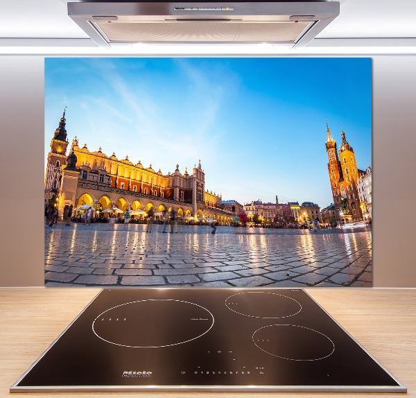 Spatscherm keuken Krakau, Polen