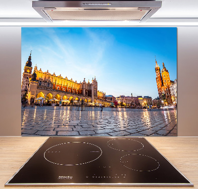 Spatscherm keuken Krakau, Polen