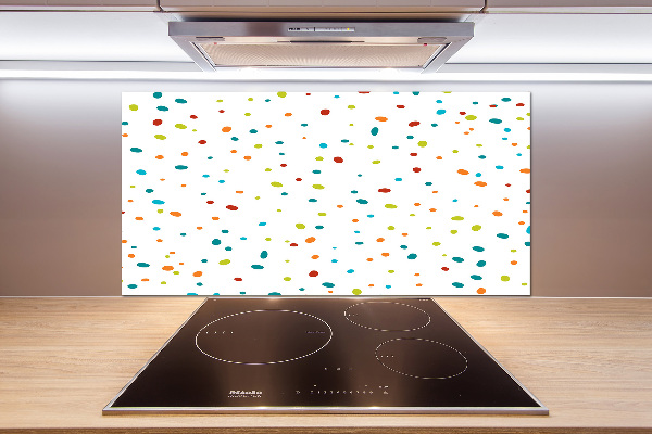 Spatplaat keuken Kleurrijke stippen