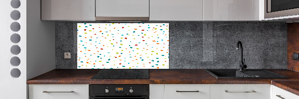 Spatplaat keuken Kleurrijke stippen