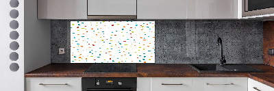 Spatplaat keuken Kleurrijke stippen