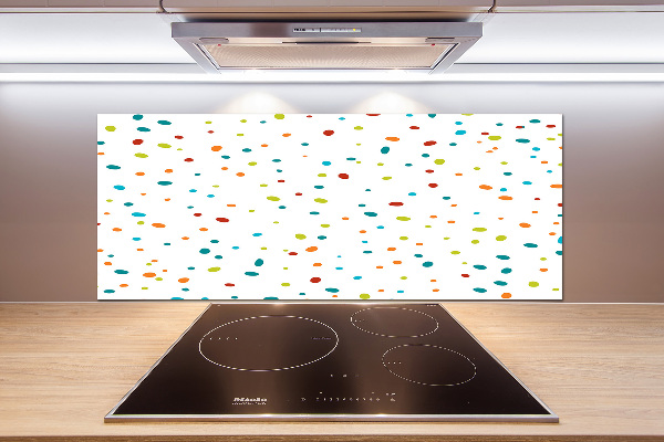 Spatplaat keuken Kleurrijke stippen