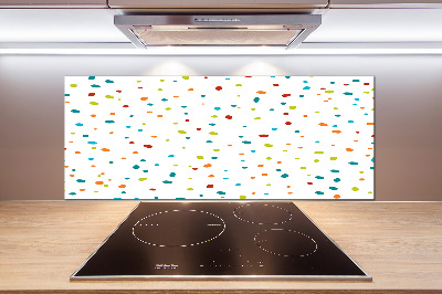 Spatplaat keuken Kleurrijke stippen