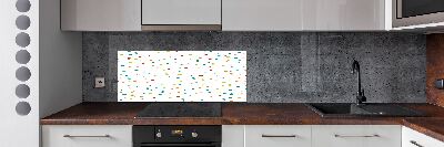 Spatplaat keuken Kleurrijke stippen
