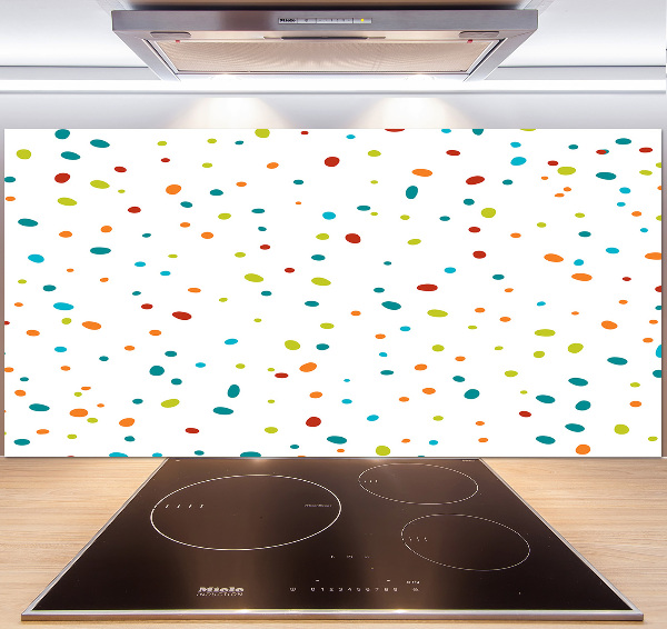 Spatplaat keuken Kleurrijke stippen