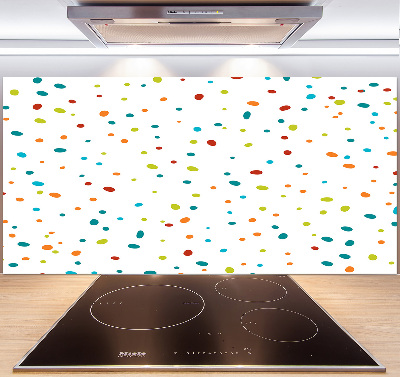 Spatplaat keuken Kleurrijke stippen
