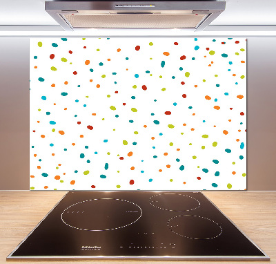Spatplaat keuken Kleurrijke stippen