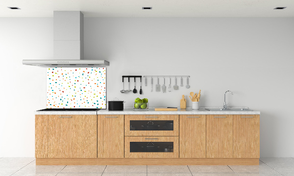 Spatplaat keuken Kleurrijke stippen