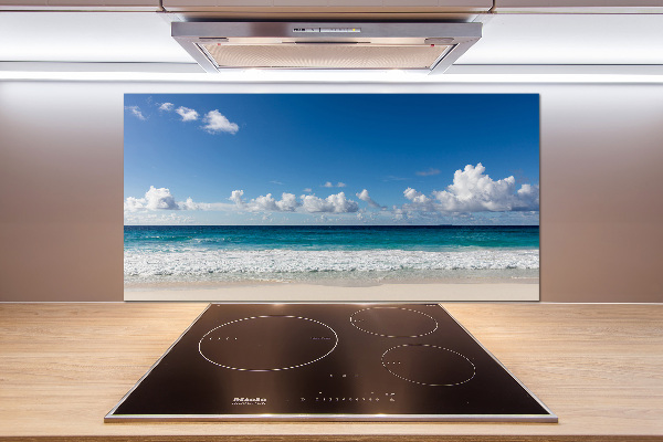 Keuken achterwand Strand op de Seychellen