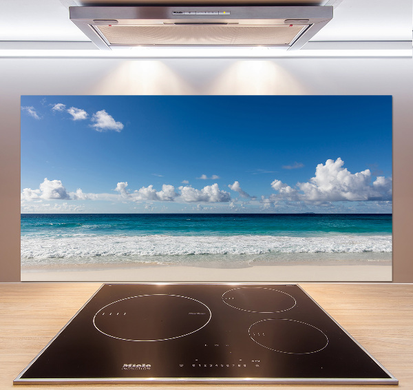 Keuken achterwand Strand op de Seychellen