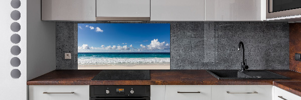 Keuken achterwand Strand op de Seychellen