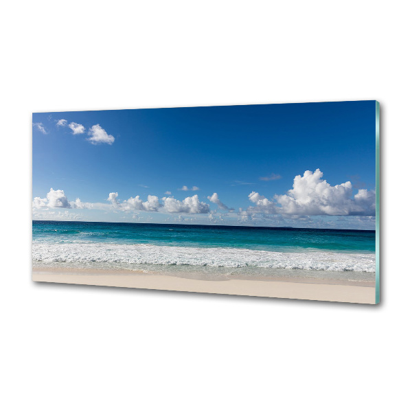 Keuken achterwand Strand op de Seychellen