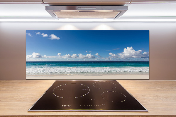 Keuken achterwand Strand op de Seychellen