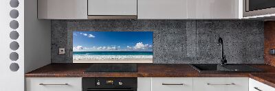 Keuken achterwand Strand op de Seychellen