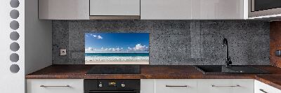 Keuken achterwand Strand op de Seychellen