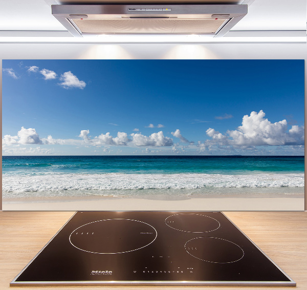 Keuken achterwand Strand op de Seychellen