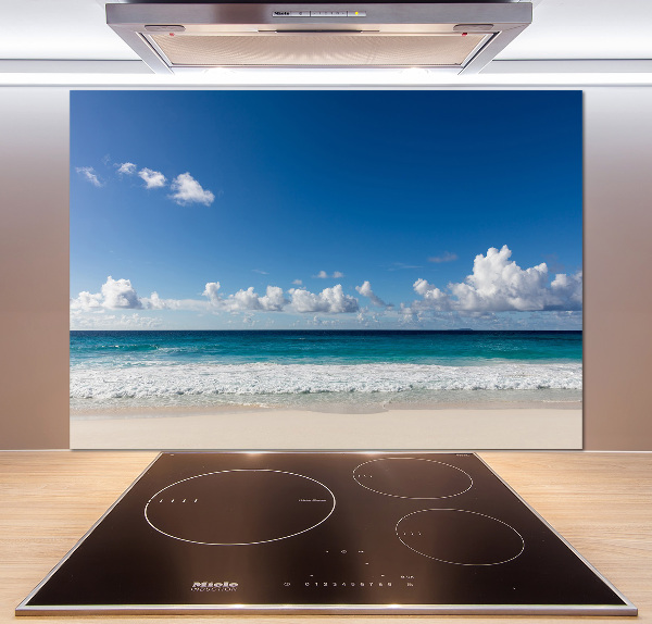 Keuken achterwand Strand op de Seychellen