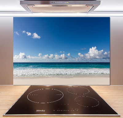 Keuken achterwand Strand op de Seychellen