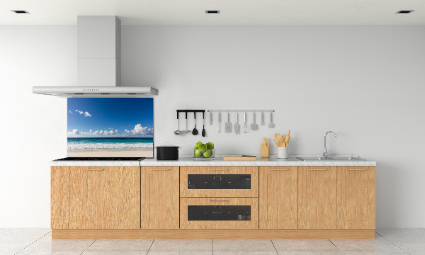 Keuken achterwand Strand op de Seychellen