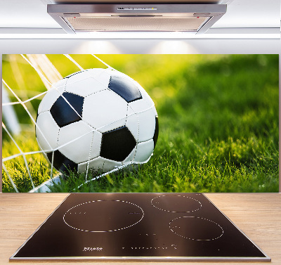 Panel do kuchni Piłka w bramce