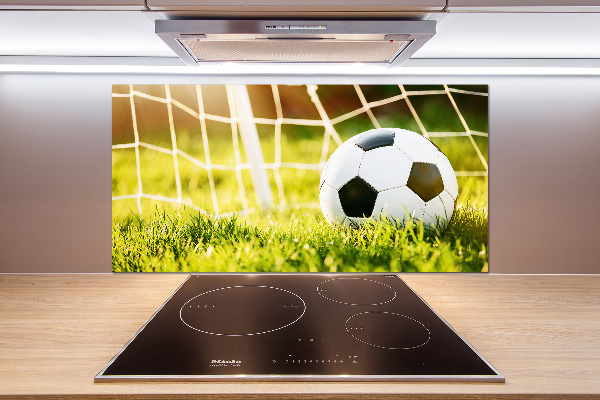 Panel do kuchni Piłka w bramce