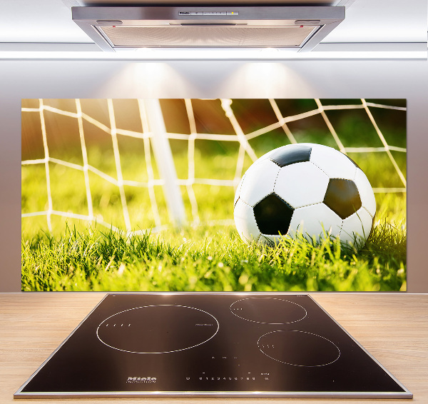 Panel do kuchni Piłka w bramce