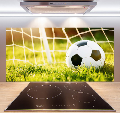 Panel do kuchni Piłka w bramce