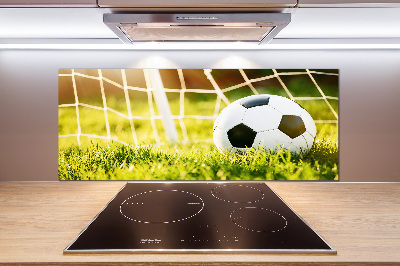 Spatplaat keuken De bal ligt in het doel.