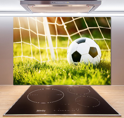 Spatplaat keuken De bal ligt in het doel.