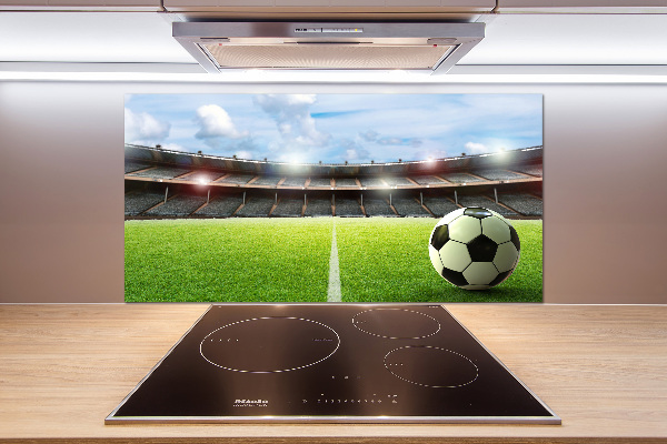 Panel do kuchni Piłka na murawie