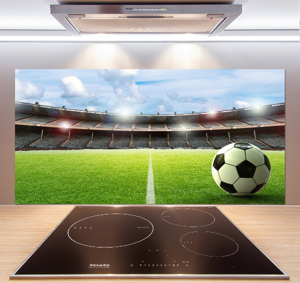 Panel do kuchni Piłka na murawie