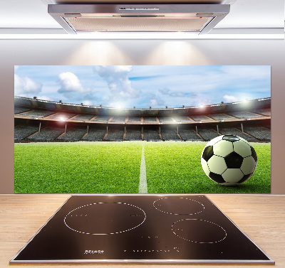 Panel do kuchni Piłka na murawie