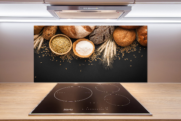 Spatplaat keuken Brood en tarwe