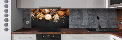 Spatplaat keuken Brood en tarwe