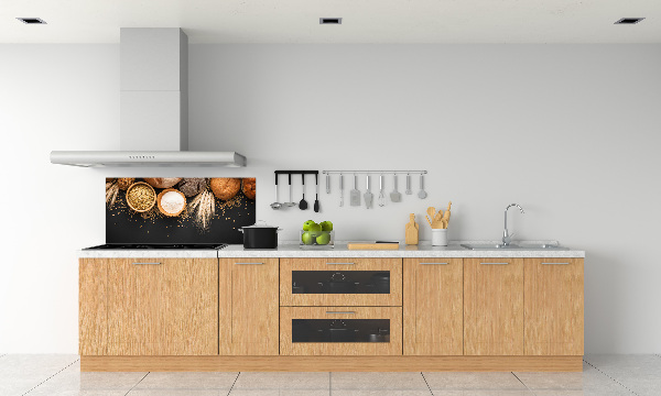 Spatplaat keuken Brood en tarwe
