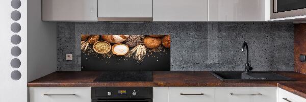 Spatplaat keuken Brood en tarwe