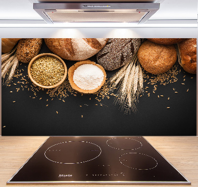 Spatplaat keuken Brood en tarwe