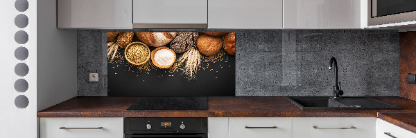 Spatplaat keuken Brood en tarwe