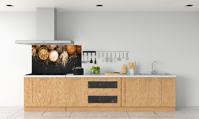 Spatplaat keuken Brood en tarwe