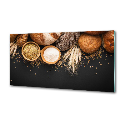 Spatplaat keuken Brood en tarwe