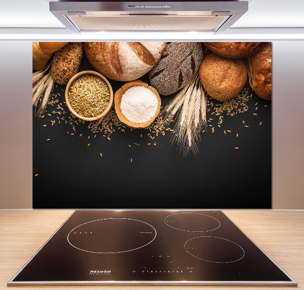 Spatplaat keuken Brood en tarwe