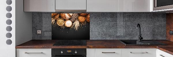 Spatplaat keuken Brood en tarwe